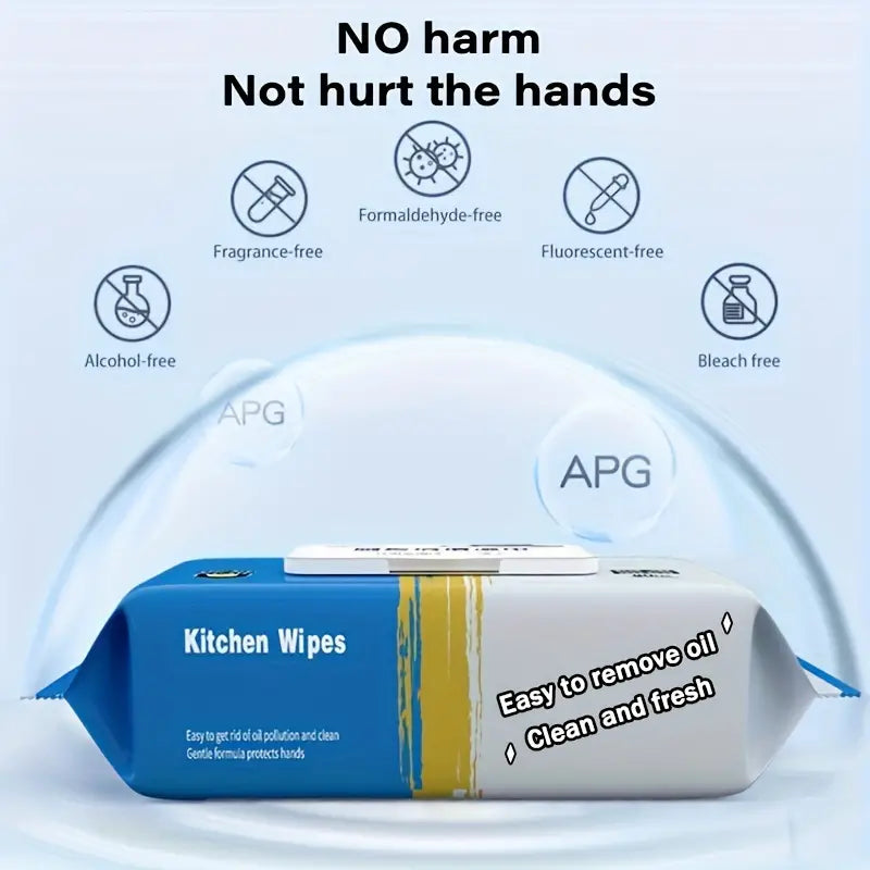 UltraClean Kitchen Cleaning Wipes (80 Wipes per pack)